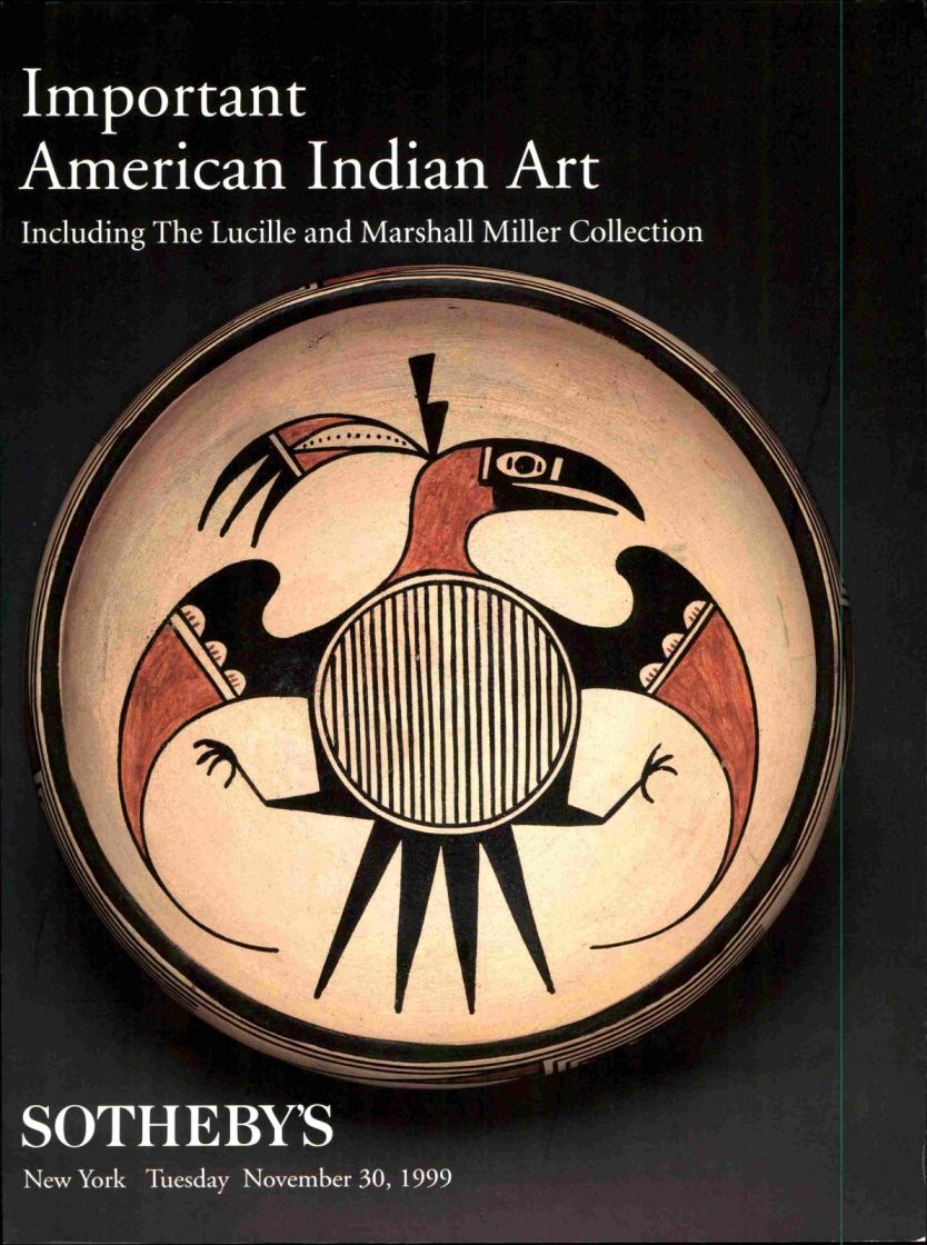 Sothebys November 1999 Important American Indian Art (Digital Only)