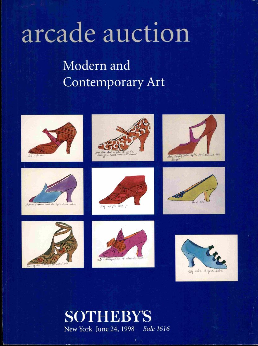 Sothebys June 1998 Arcade Auction Modern and Contemporary Art (Digital Only)