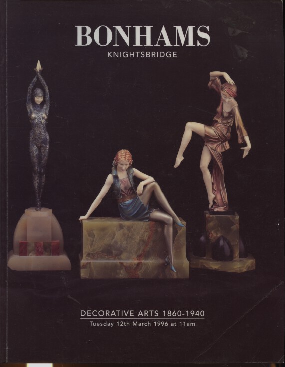 Bonhams March 1996 Decorative Arts 1860 - 1940 (Digital Only)