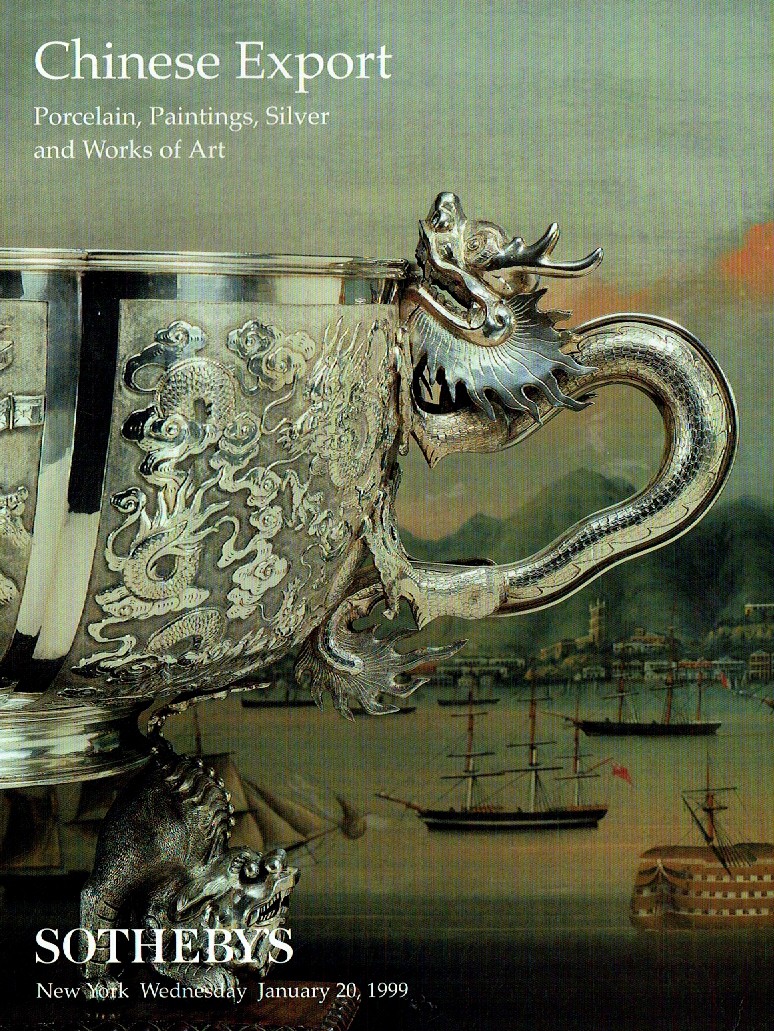 Sothebys January 1999 Chinese Export Porcelain, Works of Art (Digital Only)