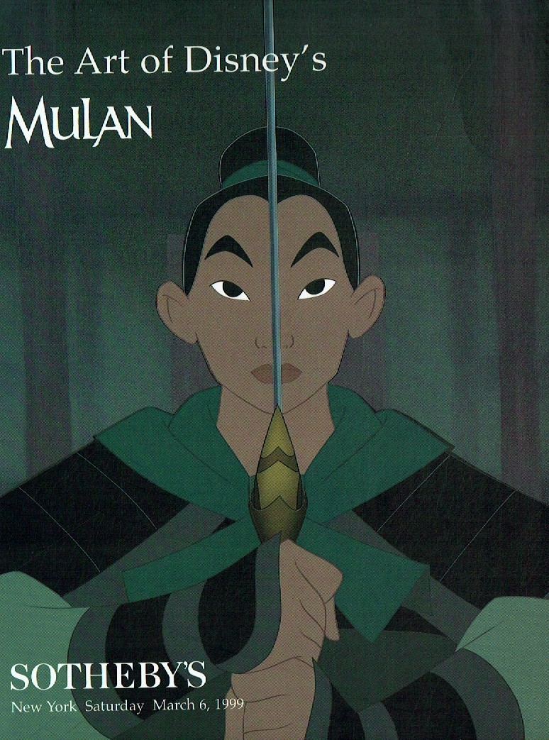 Sothebys March 1999 Animation Art - The Art of Disneys Mulan (Digital Only)