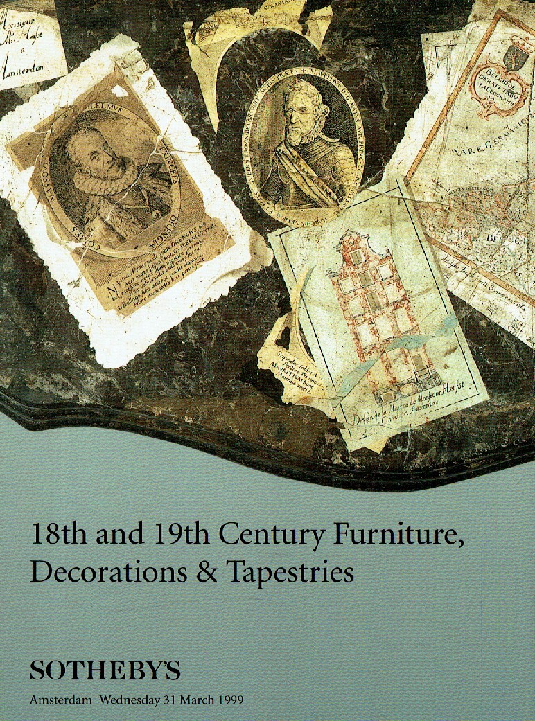 Sothebys March 1999 18th & 19th Century Furniture, Decorations & (Digital Only)