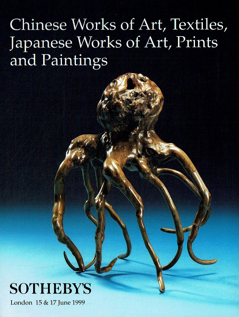 Sothebys & 17th June 1999 Chinese Works of Art, Textiles, Japanes (Digital Only