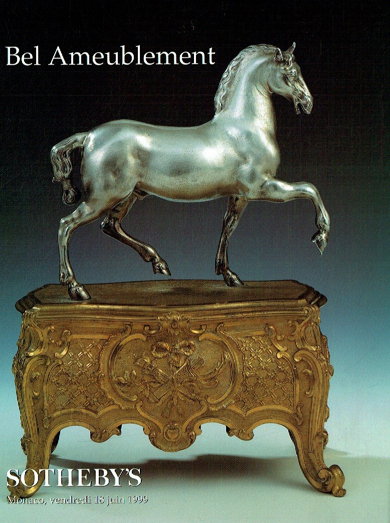 Sothebys June 1999 Fine French Furniture (Digital Only)