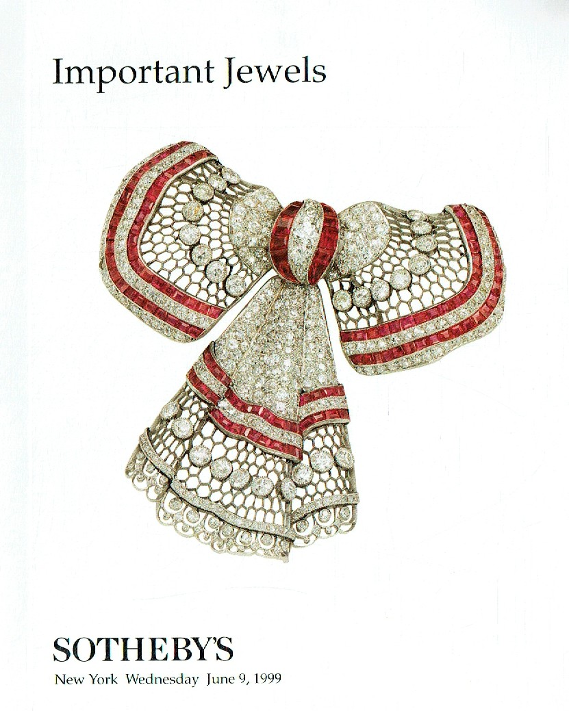 Sothebys June 1999 Important Jewels (Digital Only)