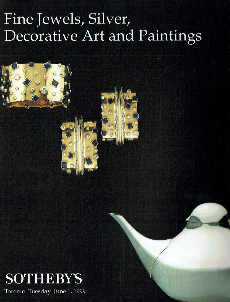 Sothebys June 1999 Fine Jewels, Silver, Decorative Art & Painting (Digital Only