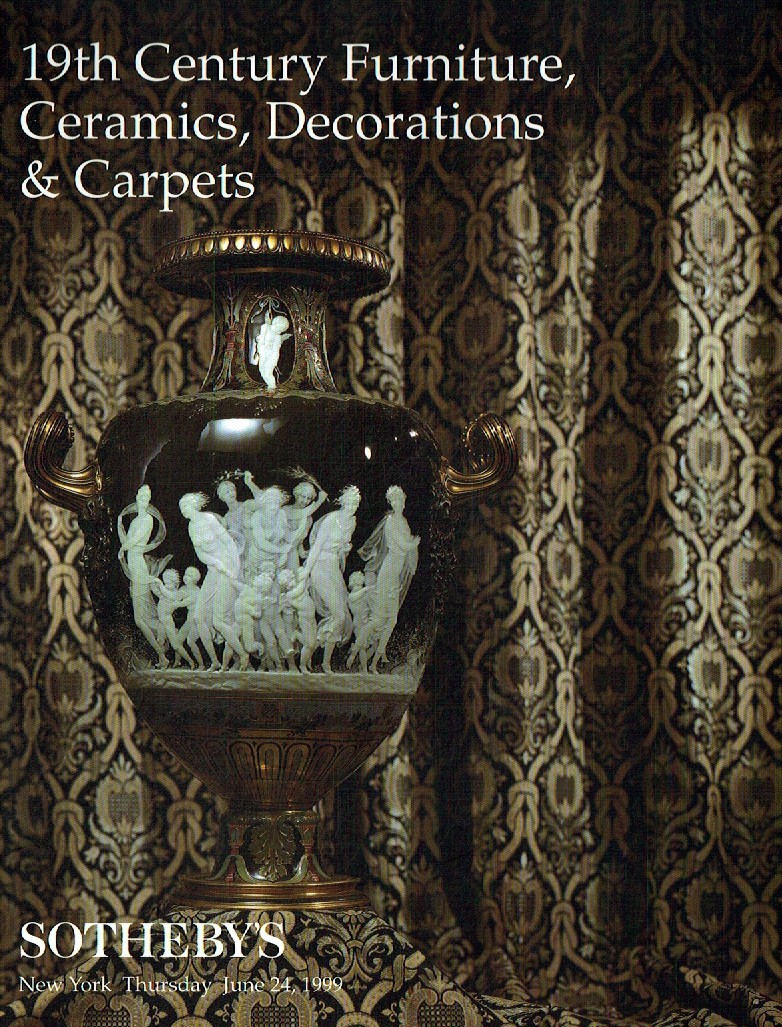 Sothebys June 1999 19th Century Furniture, Ceramics, Decorations (Digital Only)