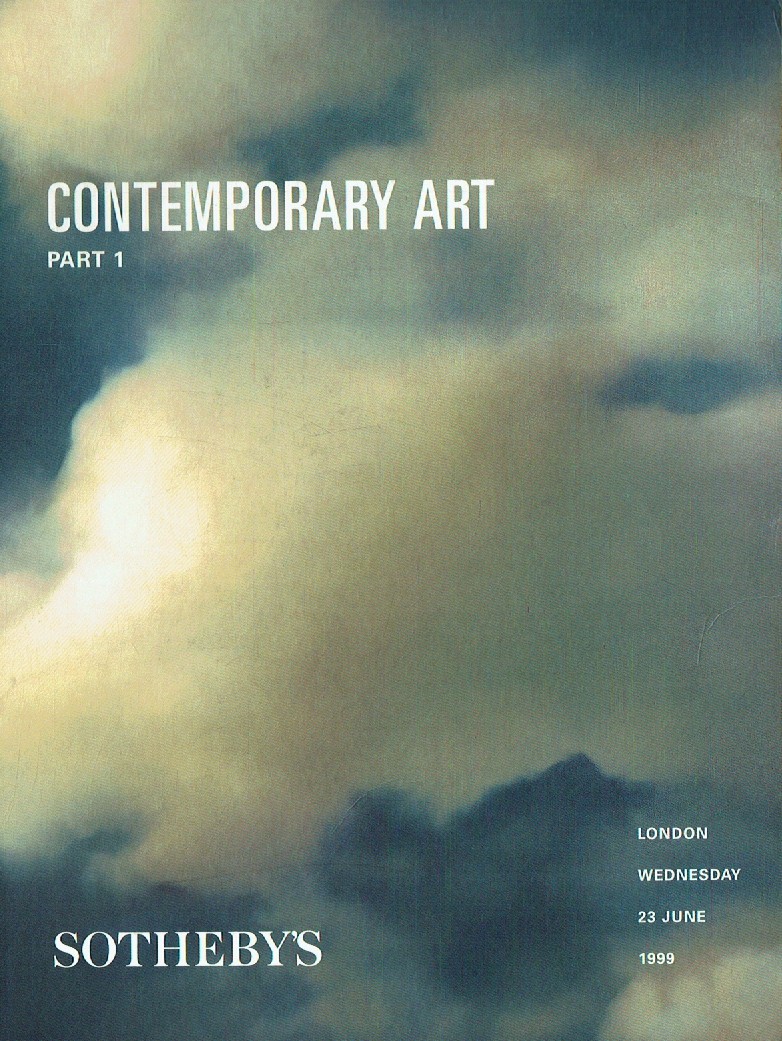 Sothebys June 1999 Contemporary Art Part I (Digital Only)