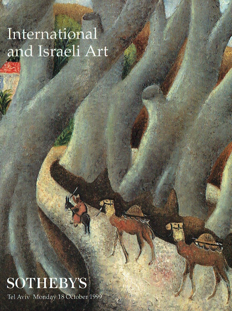 Sothebys October 1999 International and Israeli Art (Digital Only)