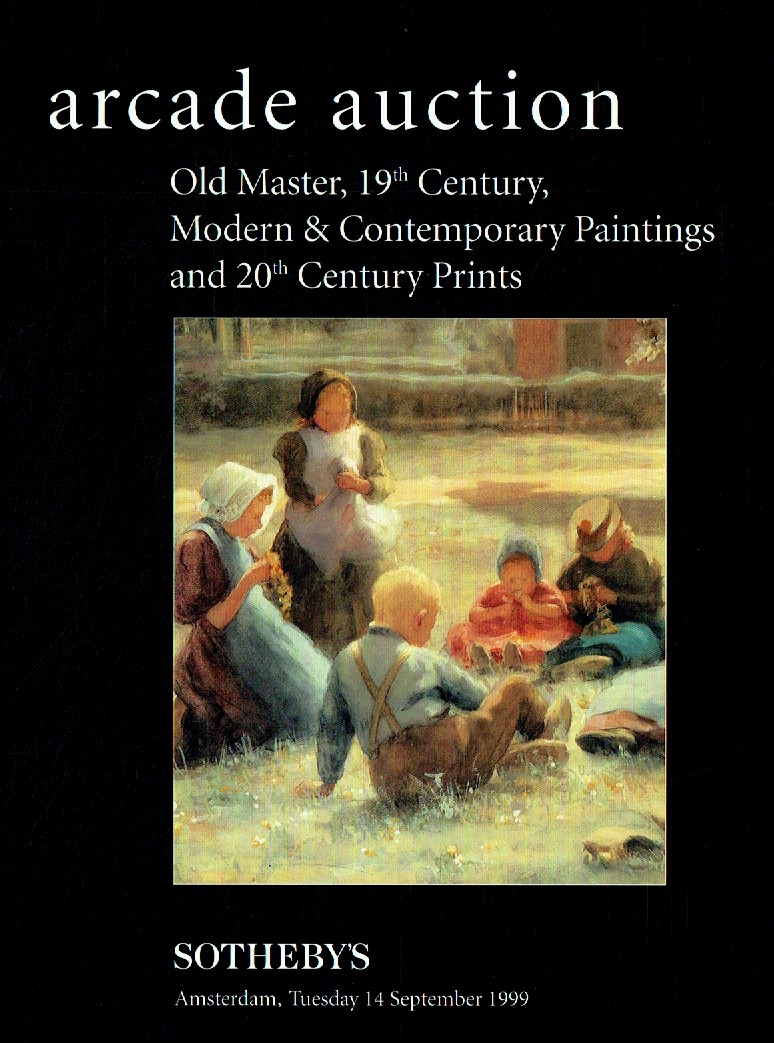 Sothebys September 1999 Old Master 19th Century, Modern & Contemp (Digital Only