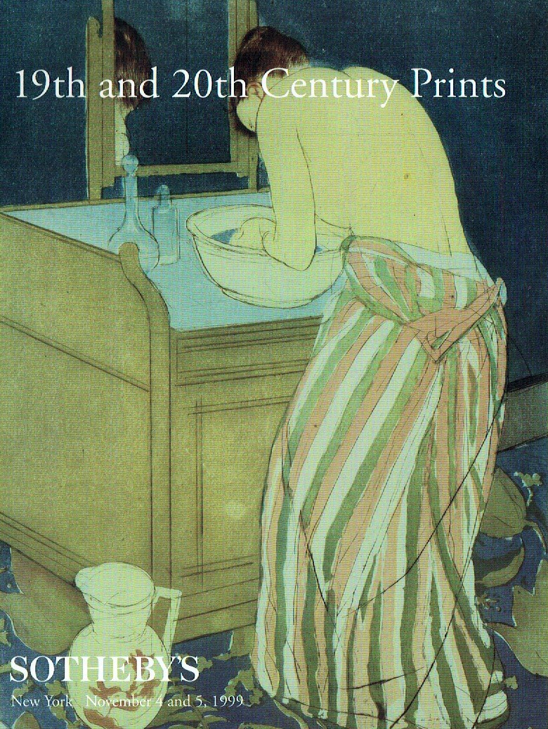 Sothebys & 5th November 1999 19th & 20th Century Prints (Digital Only)