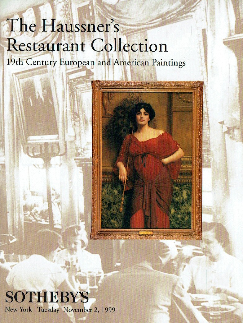 Sothebys November 1999 The Haussners Restaurant Collection 19th C (Digital Only