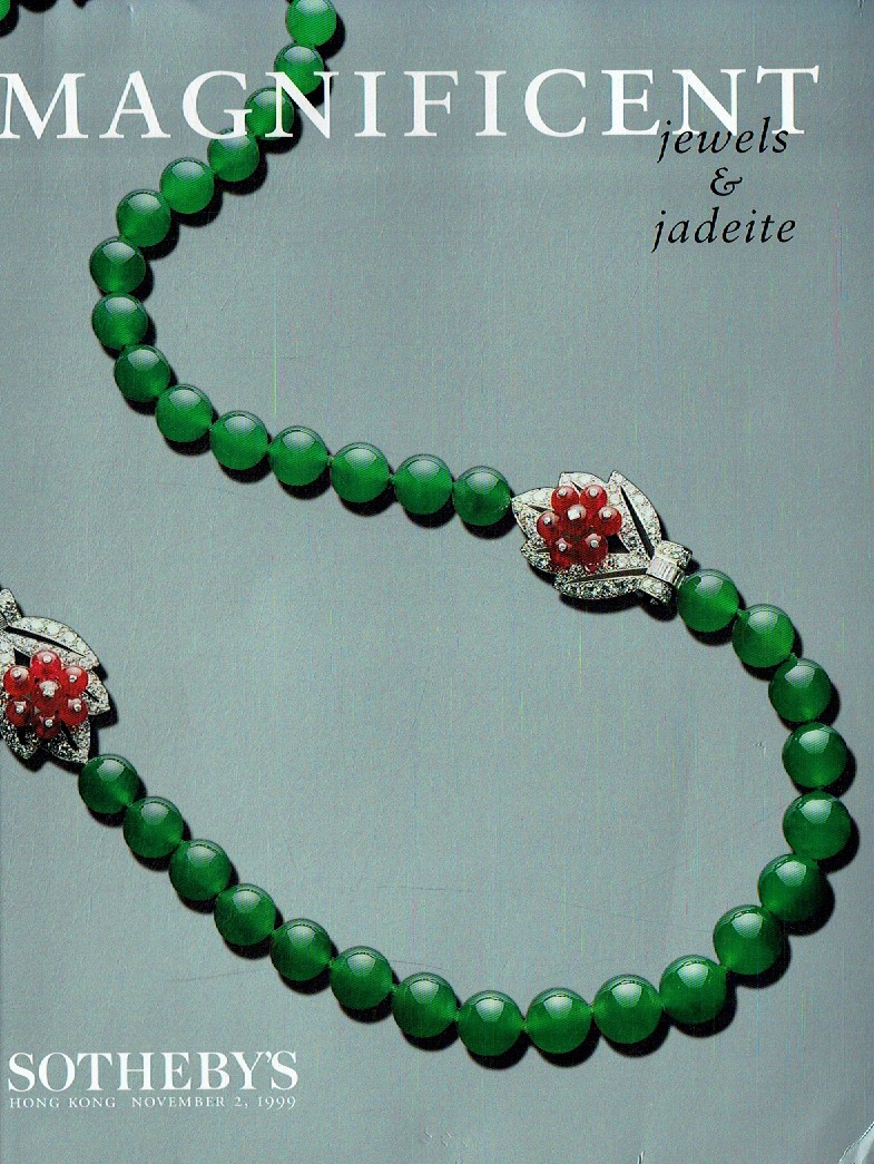 Sothebys November 1999 Magnificent Jewels & Jadeite (Digital Only)