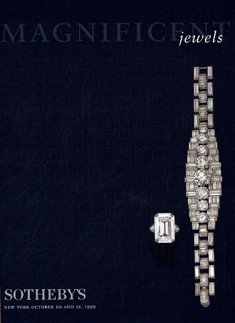 Sothebys October 1999 Magnificent Jewels (Digital Only)