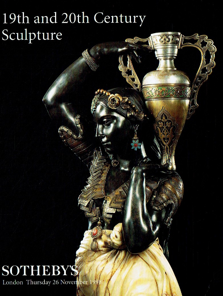 Sothebys November 1998 19th & 20th Century Sculpture (Digital Only)