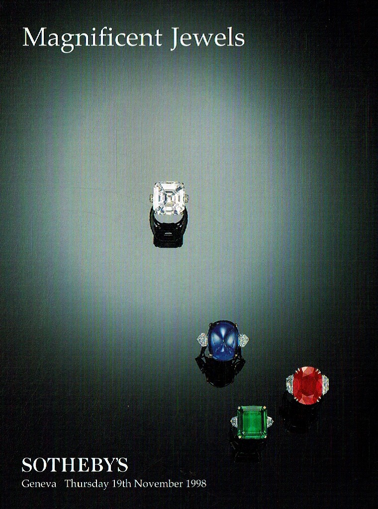 Sothebys November 1998 Magnificent Jewels (Digital Only)