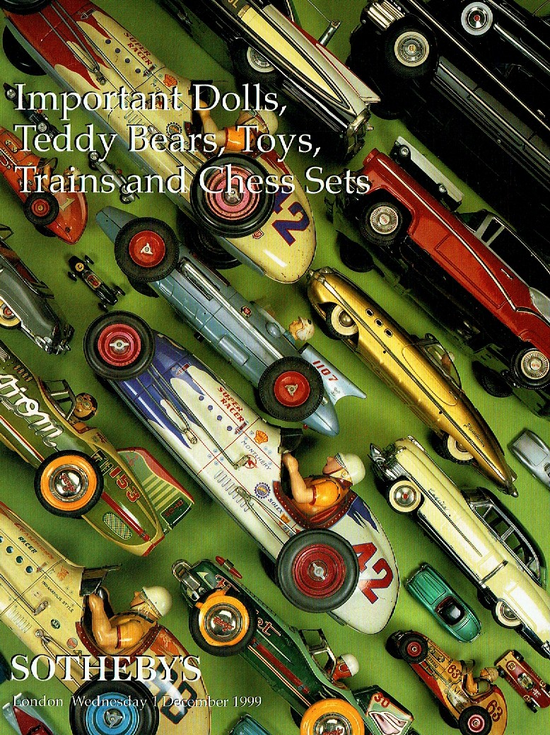 Sothebys December 1999 Important Dolls, Teddy Bears, Toys, Trains (Digital Only