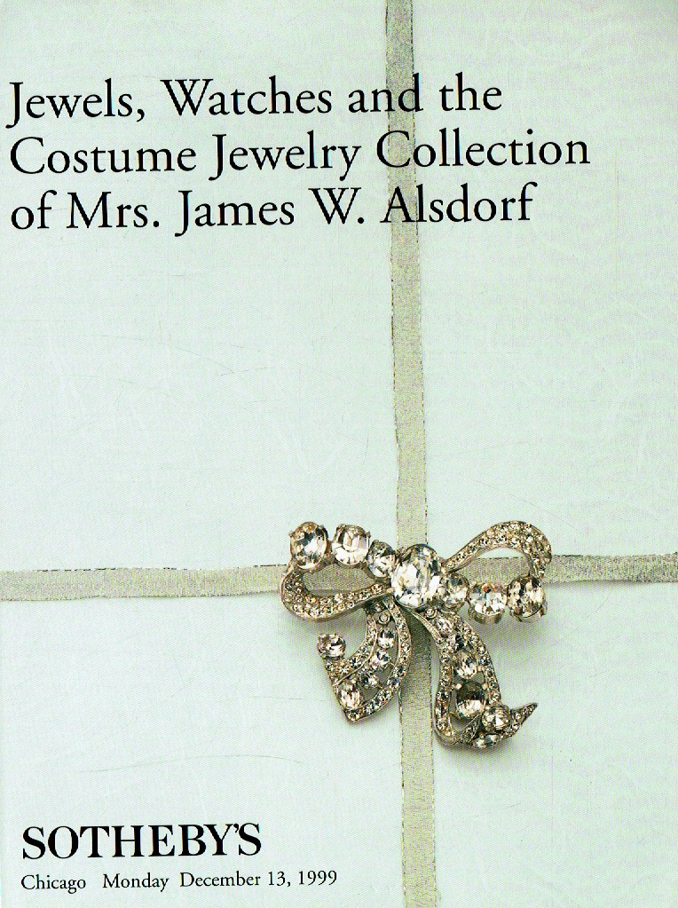 Sothebys December 1999 Jewels, Watches & the Costume Jewelry Coll (Digital Only