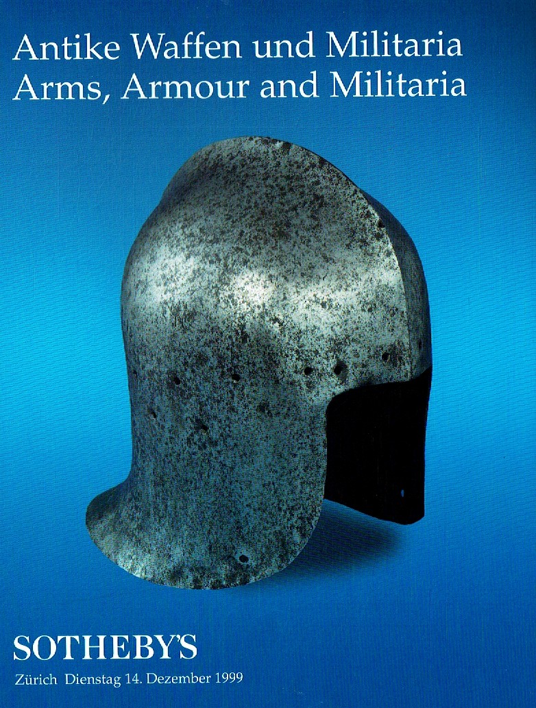 Sothebys December 1999 Antike Waffen und Militaria (Arms Armour & (Digital Only