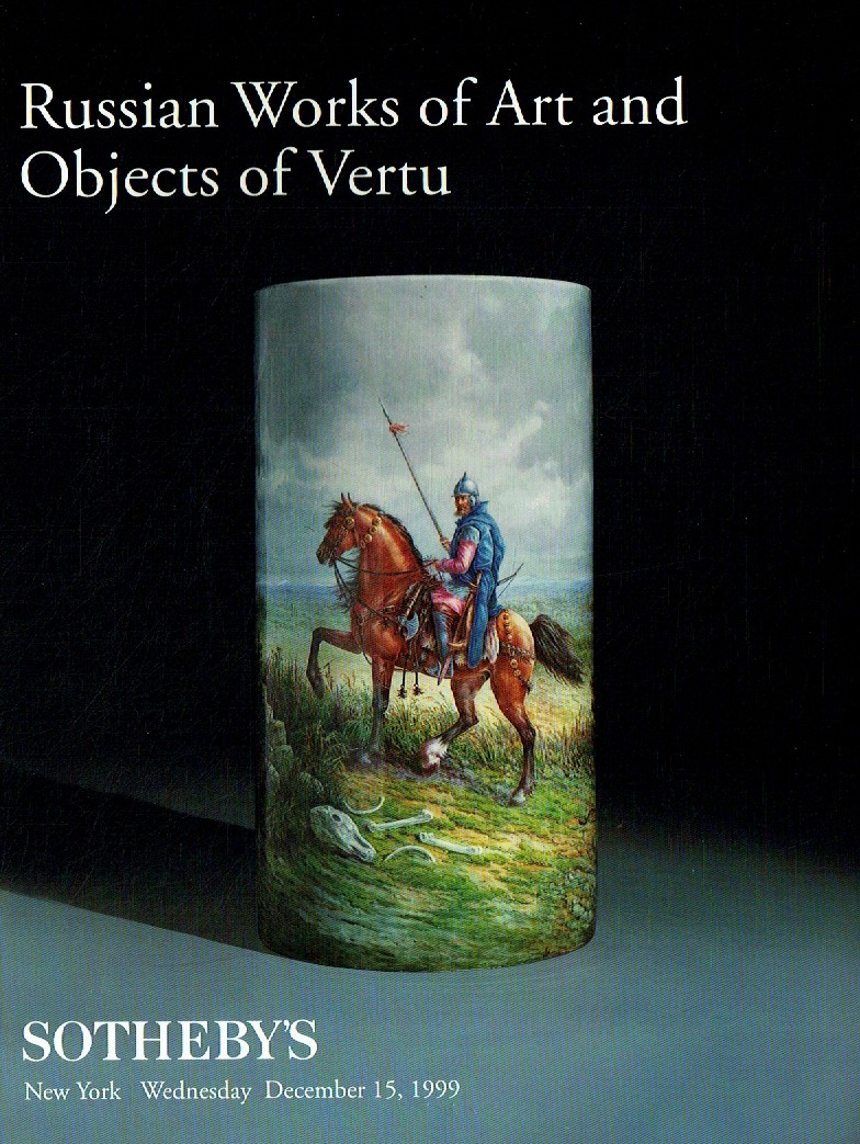 Sothebys December 1999 Russian Works of Art & Objects of Vertu (Digital Only)