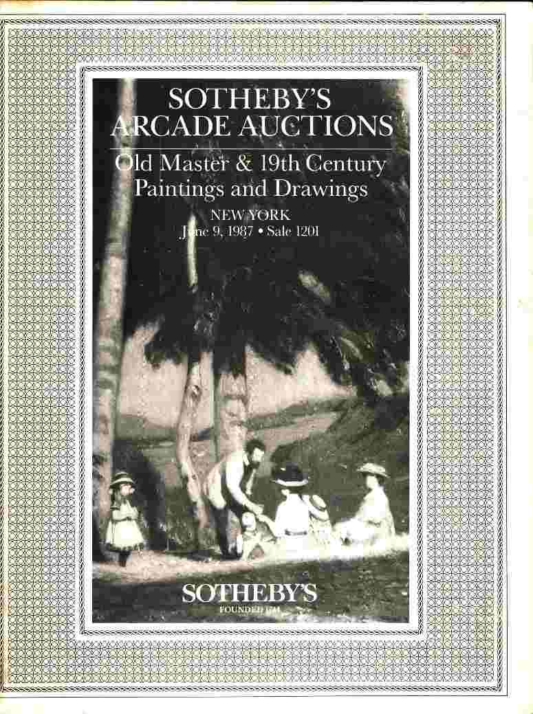 Sothebys June 1987 Old Master & 19th Century Paintings and Drawin (Digital Only