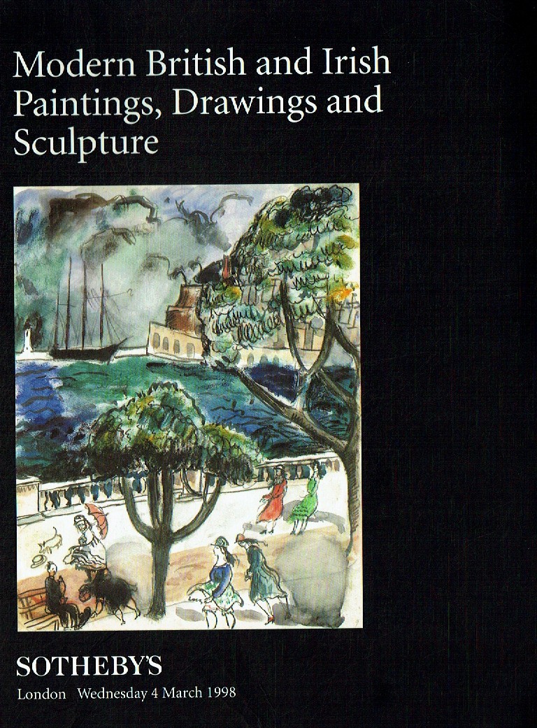 Sothebys March 1998 Modern British and Irish Paintings, Drawings (Digital Only)