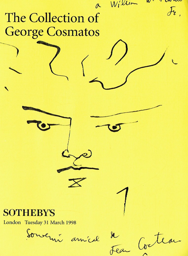 Sothebys March 1998 The Collection of George Cosmatos (Digital Only)