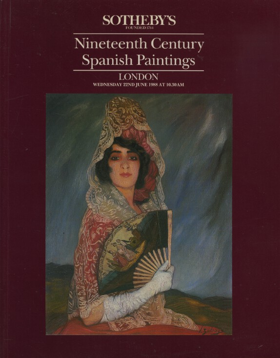 Sothebys June 1988 Nineteenth Century Spanish Paintings (Digital Only)