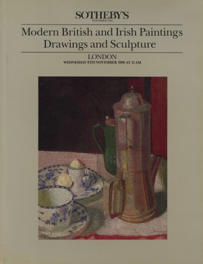 Sothebys November 1988 Modern British & Irish Paintings, Drawings (Digital Only