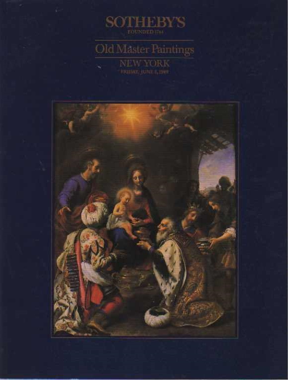 Sothebys June 1989 Old Master Paintings (Digital Only)