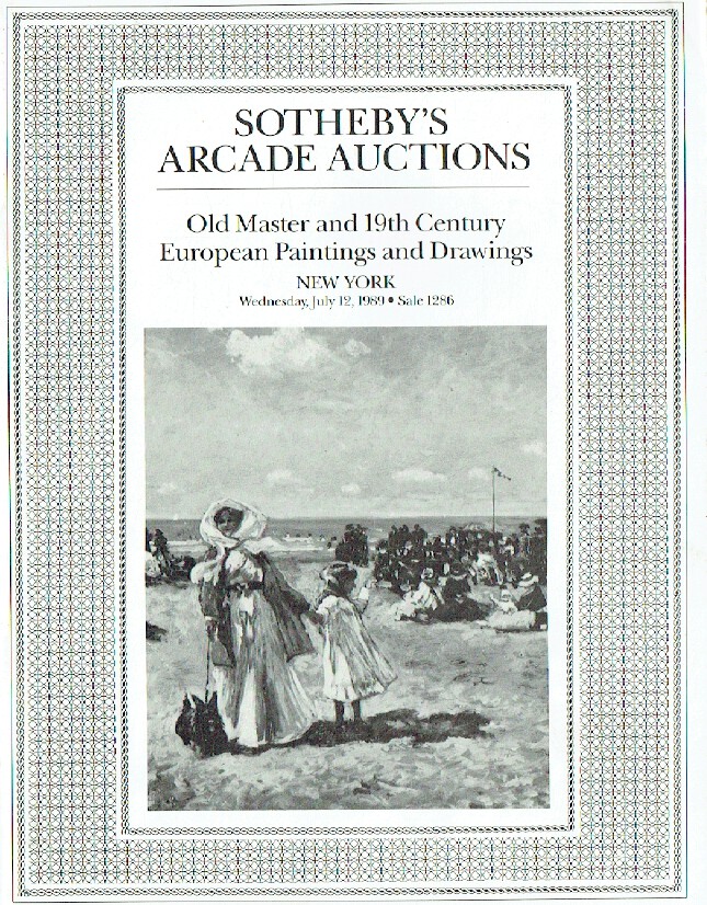 Sothebys July 1989 Old Master and 19th Century European Paintings (Digital Only