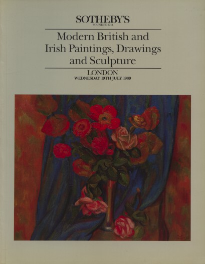 Sothebys July 1989 Modern British & Irish Paintings, Drawings and (Digital Only