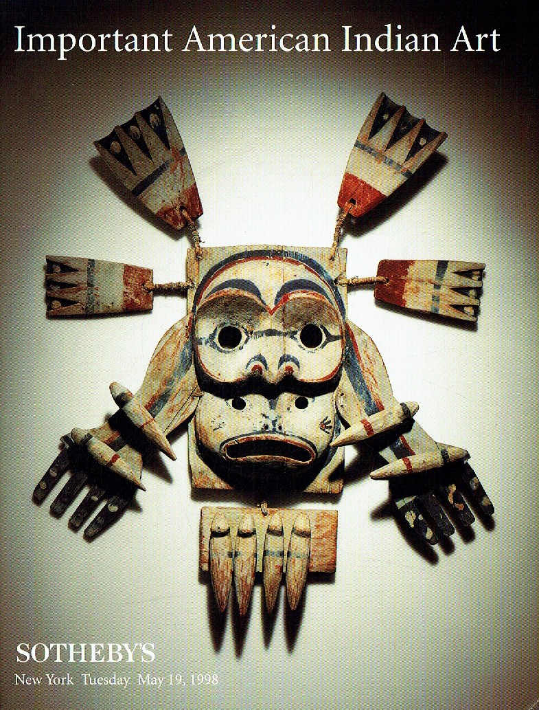 Sothebys May 1998 Important American Indian Art (Digital Only)