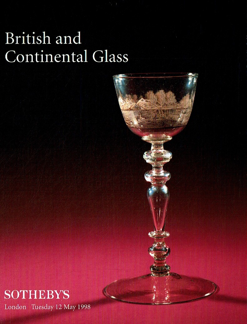 Sothebys May 1998 British & Continental Glass (Digital Only)