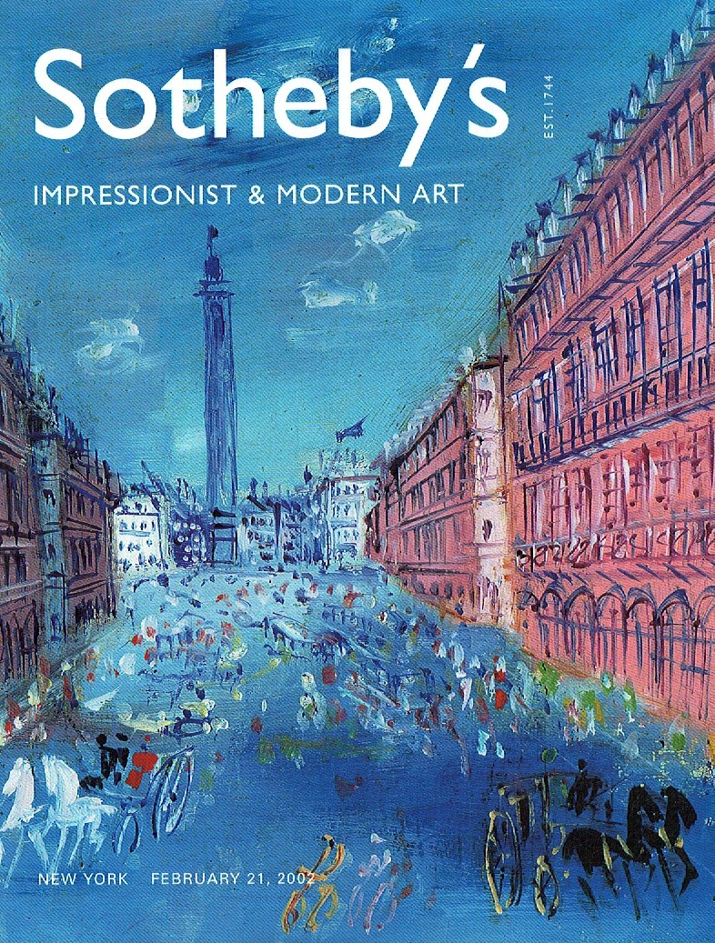 Sothebys February 2002 Impressionist & Modern Art (Digital Only)