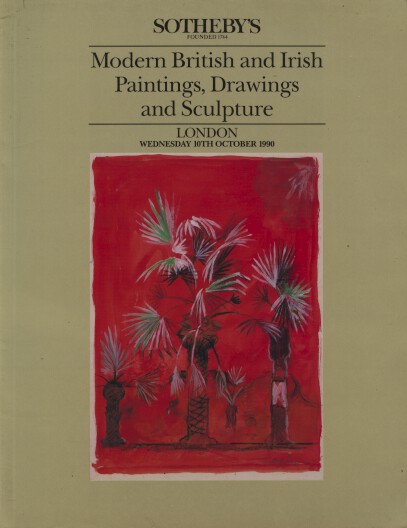 Sothebys October 1990 Modern British & Irish Paintings, Drawings (Digital Only)