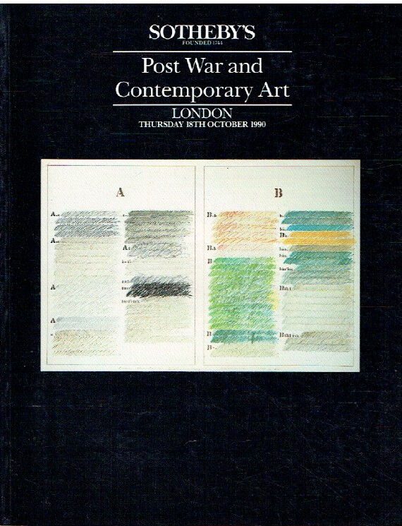 Sothebys October 1990 Post-War & Contemporary Art (Digital Only)