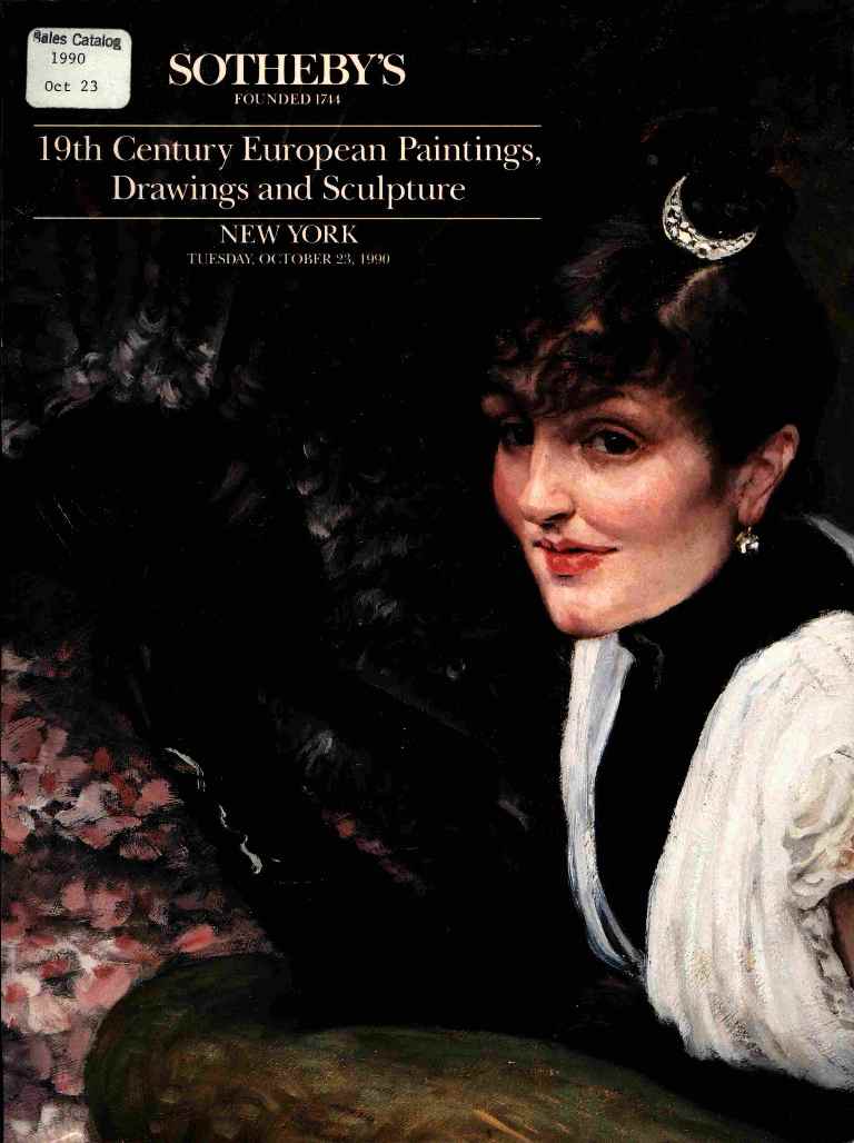 Sothebys October 1990 19th Century European Paintings, Drawings a (Digital Only