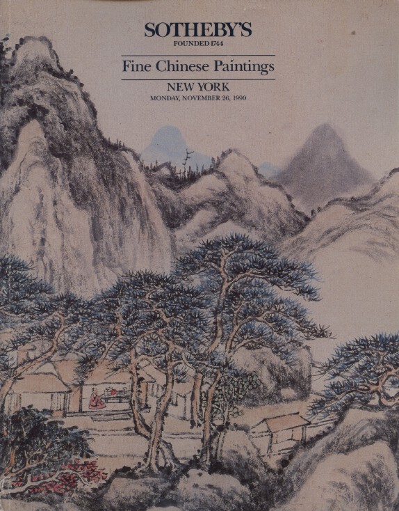 Sothebys November 1990 Fine Chinese Paintings (Digital Only)