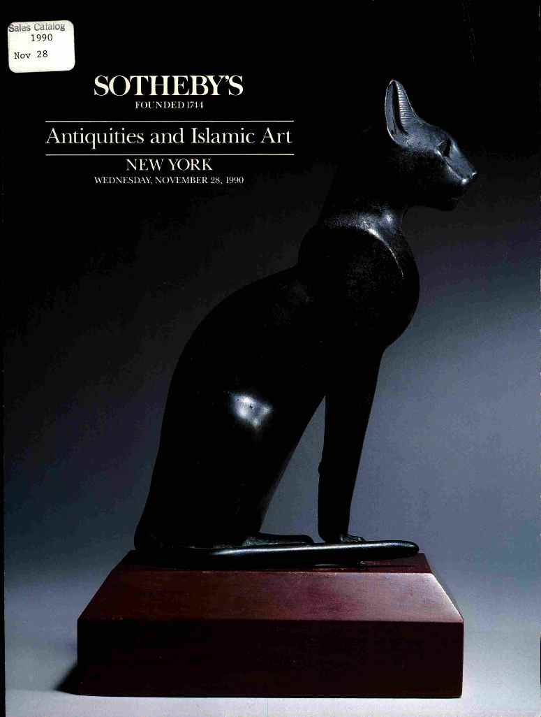 Sothebys November 1990 Antiquities & Islamic Art (Digital Only)