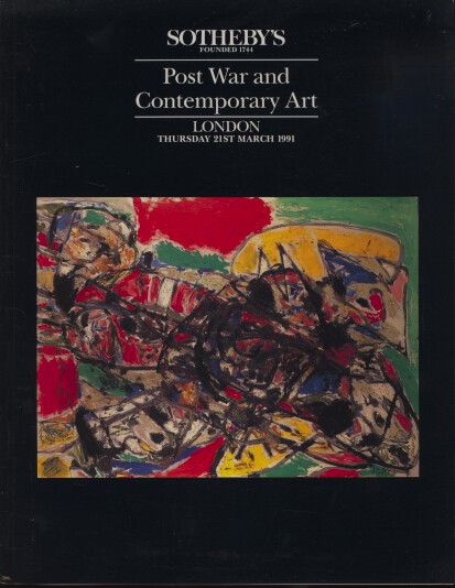 Sothebys March 1991 Post-war & Contemporary Art (Digital Only)