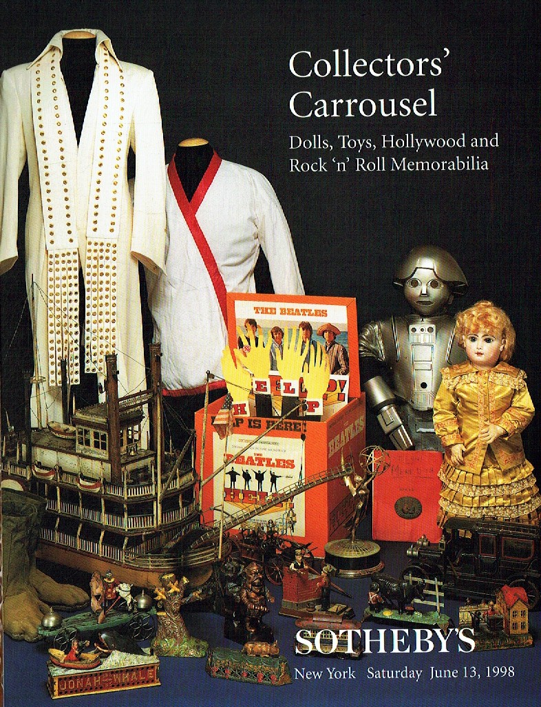 Sothebys June 1998 Collectors Carousel - Dolls, Toys, Hollywood a (Digital Only