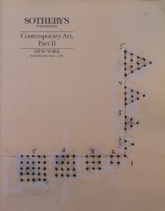 Sothebys May 1991 Contemporary Art, Part II (Digital Only)