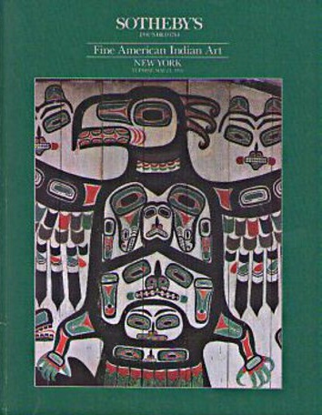 Sothebys May 1991 Fine American Indian Art (Digital Only)