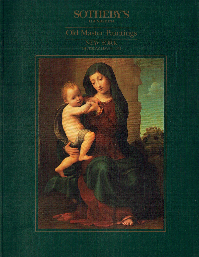 Sothebys May 1991 Old Master Paintings (Digital Only)