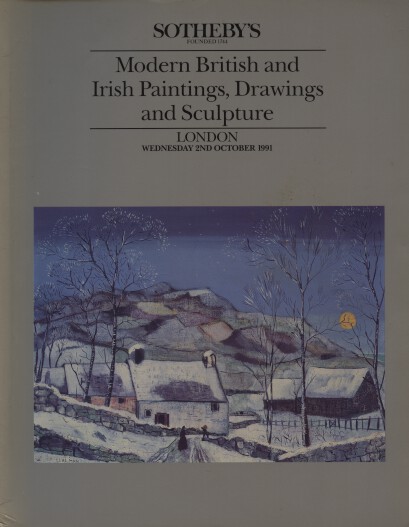 Sothebys October 1991 Modern British & Irish Paintings, Drawings (Digital Only)