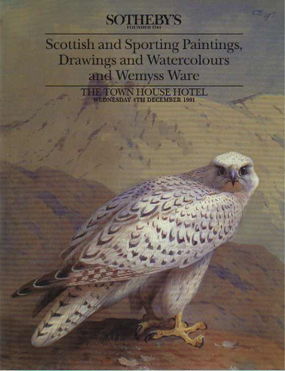 Sothebys December 1991 Scottish & Sporting Paintings & Wemyss War (Digital Only)