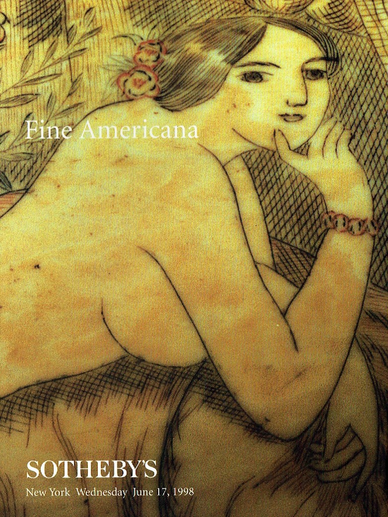 Sothebys June 1998 Fine Americana (Digital Only)