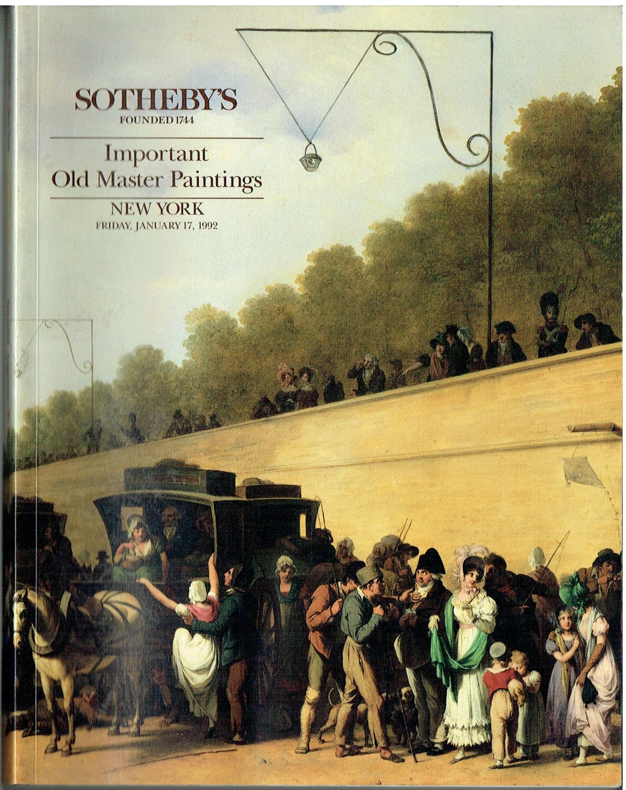 Sothebys January 1992 Important Old Master Paintings (Digital Only)