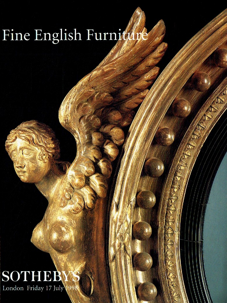 Sothebys July 1998 Fine English Furniture (Digital Only)